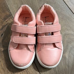 Girls Pink Nicole Miller Sneakers
